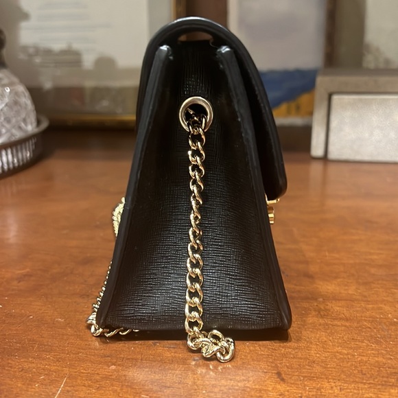 Furla Mini Leather Crossbody- Black - Picture 5 of 7